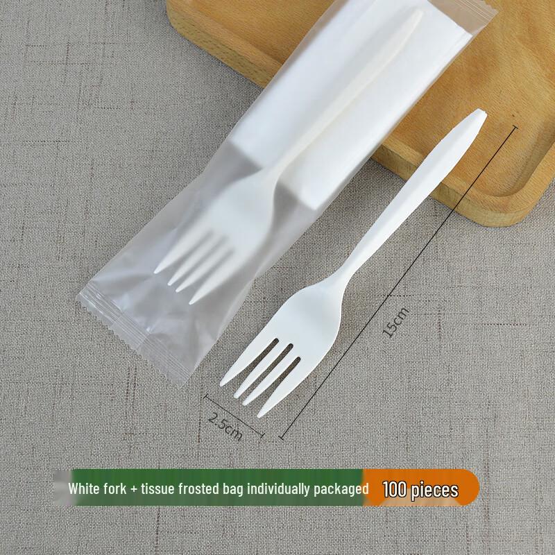 Disposable Plastic Dining Fork Set