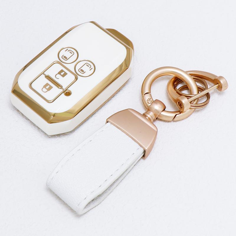 4 Buttons Tpu Auto Car Key Case Cover Keyless Protector Accessories Suitable For Suzuki Swift Jimny Imported Swift Ertiga