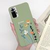 For Xiaomi Redmi Note 10 Case Love Heart Avocado Soft Silicone Cover Phone Case on Redmi Note 10S Note10 S Note 10 Pro Max Funda
