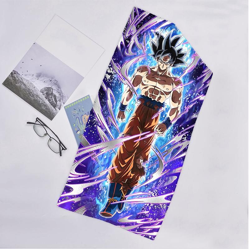 Goku Fashion Beach Towel: Ideal for Summer Adventures Soft, Absorbent and Quick Drying Suitable for Swimming and Bathing