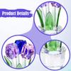 Crystal Craft Ornament Simple Style Desktop Living Room Decoration Flower Gifts