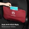 Car Anti-Kick Pad Seat Back Protective Cover Storage Pocket Auto Accessories For Citroen C4 C3 C5 C1 C2 VTS Berlingo Celysee