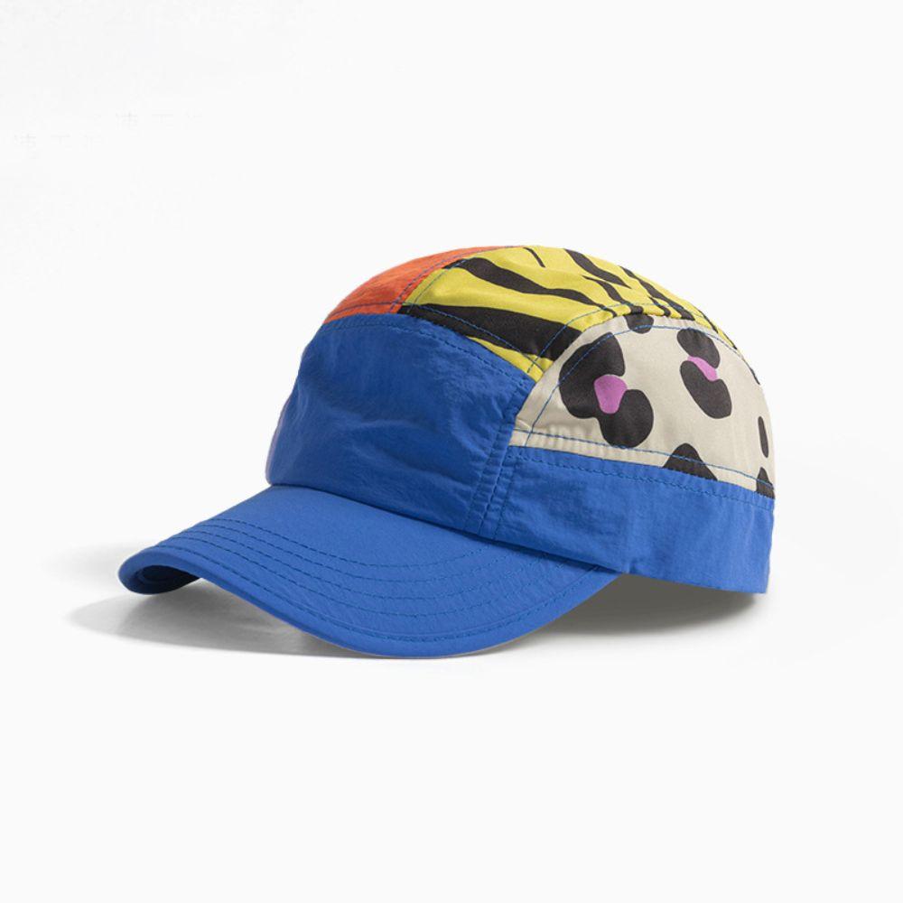 American Retro Fisherman Hat Leopard Print Splicing Sunshade Hat High Quality Men s Hat children-Baseball Cap