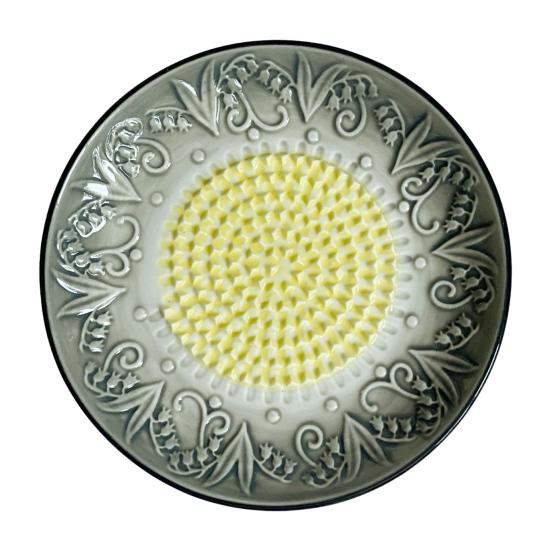 Ceramiczna Płytka do Tarcia Czosnku, Wytłaczany Ręczny Młynek do Imbiru i Serów, Wielofunkcyjne Naczynie Kuchenne do Siekania Cebuli, Cytryny, Warzyw, Owoców