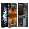 Football Basketball Tactical Board Hard PC Phone Case For Samsung Galaxy Z Flip 7 6 5 4 Black Cover For Galaxy Z Flip 3 Foldable
