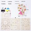 DIY Wooden Ferris Wheel Experiment Kit for Kids - Creative Craft with Interlocking Technology