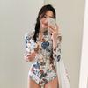 Sexy One Piece Swimsuit Female Bodysuit Monokini Swimwear Lady Bathing Suit Swimming Beach Wear