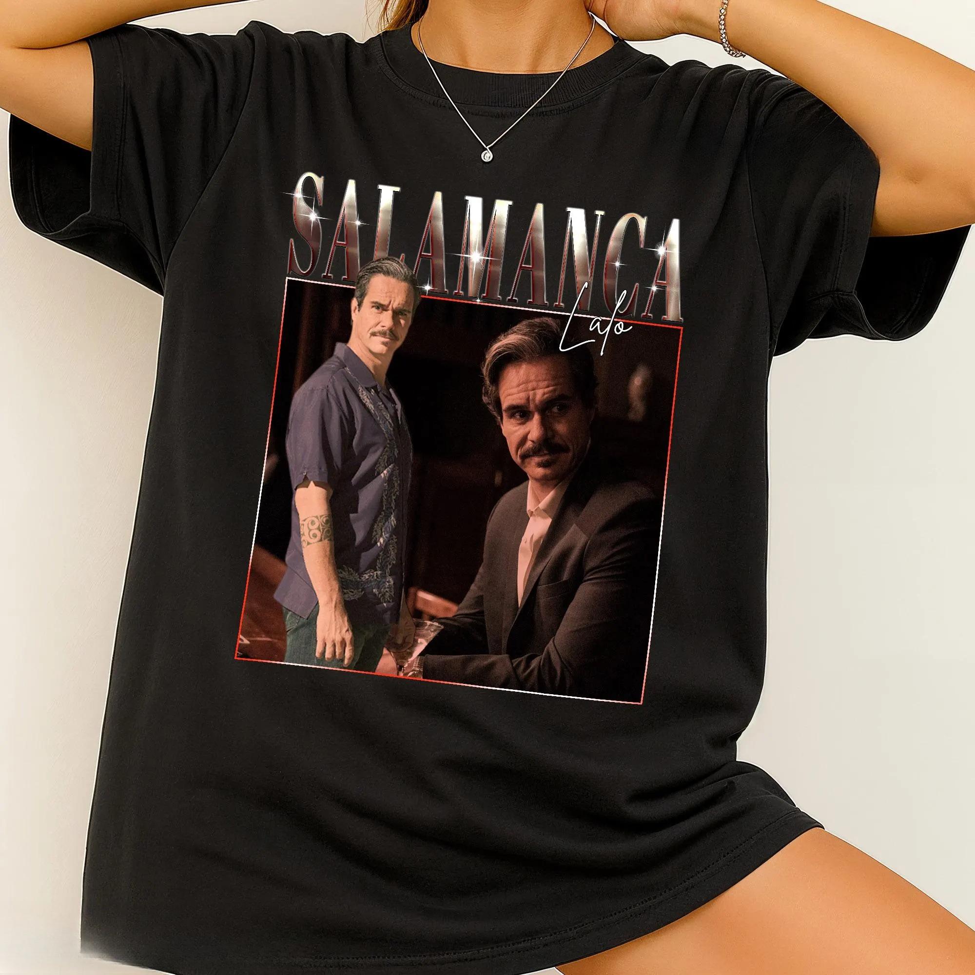 

Lalo SalaUnisexca Printed Womens Tshirt SpringSummer Fashion Trend Pure Cotton Top Neutral Round Neck Short Sleeve Tshirt 4XL