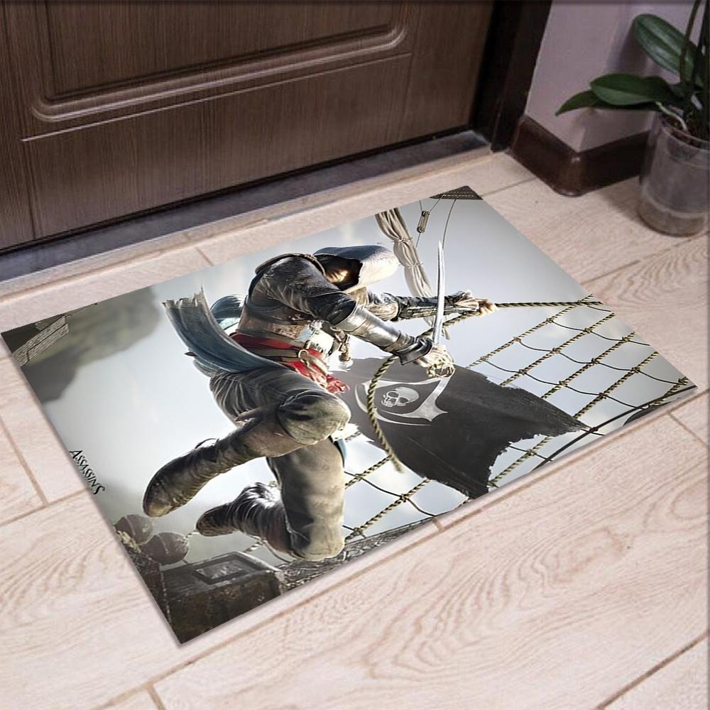 Assassin's Creed Printed Carpet,Rug,for Office Chair Living Room Bedroom Kitchen Room Decor Gifts.