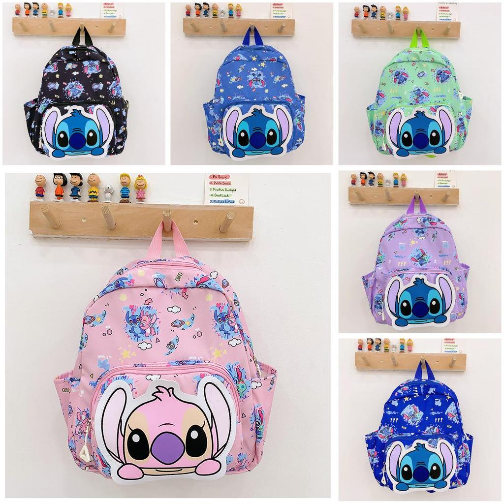 Stylish Stitch Cartoon Nursery Bag For Boys And Girls Versatile Lightweight Design For Everyday Use
