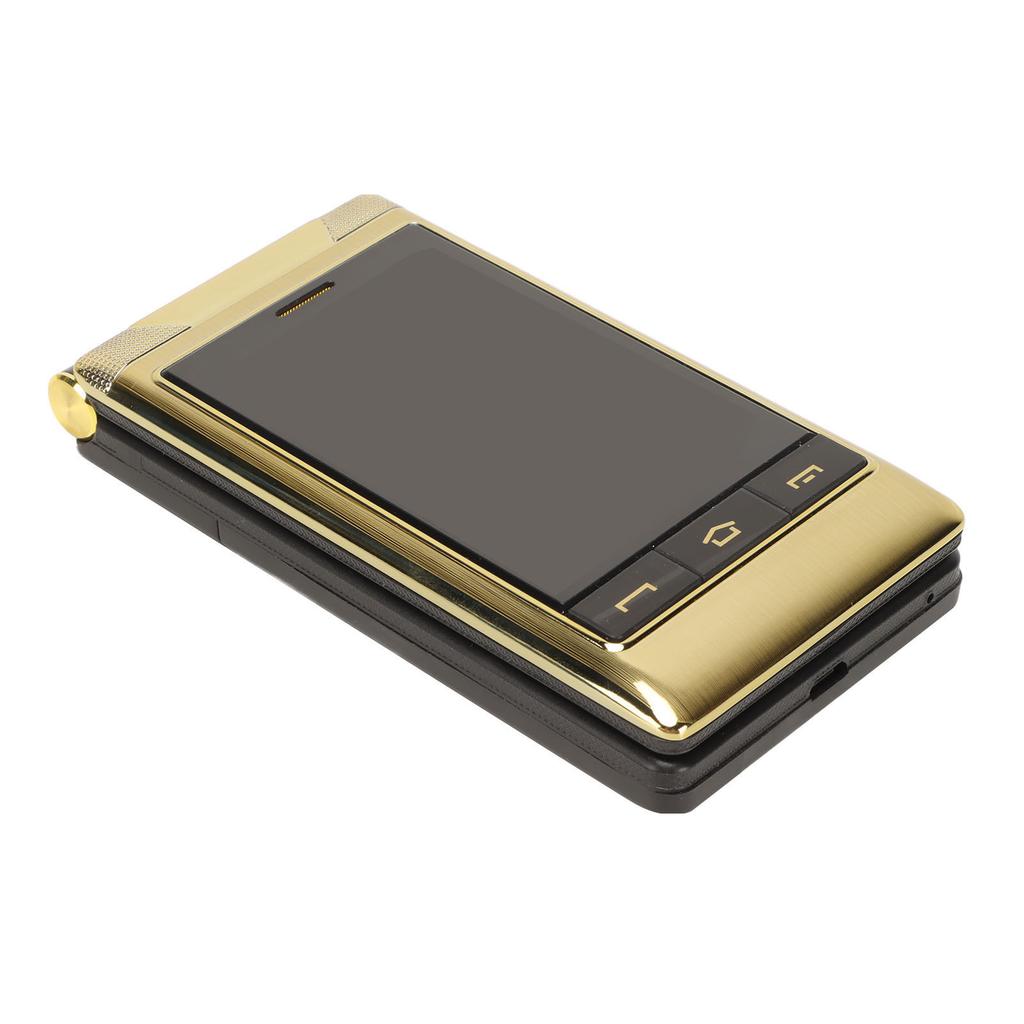 Flip 2G Seniors Phone 2.8 Inch Double Sided Large Screen Cell Phone Long Standby Dual SIM 5900mAh 1.3 MP Support