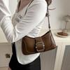 Bolso de Hombro para Mujer Moda Color Sólido Cuero PU Bolsos Y Carteras Casual Cruzado para Damas Para Uso Diario CLE