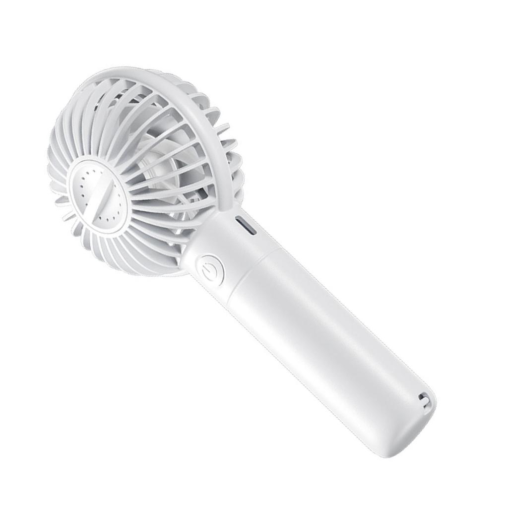Portable Handheld Fan Quiet USB Rechargeable Multiple Speed Settings Handheld Fan for Students