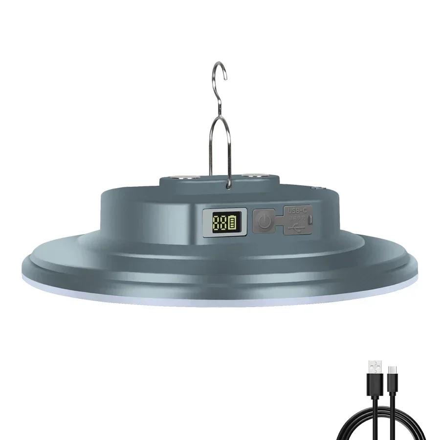 MultiFunctional LED Portable Lantern Super Bright Night Emergency Lighting Torch Outdoor Waterproof Camping Magnetic Tent Light