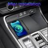 New! Car Wireless Charger For Honda CR-V CRV 6th 2025 2024 Accessories Interior Special Mobile Phone Fast Charging Plate Panel
