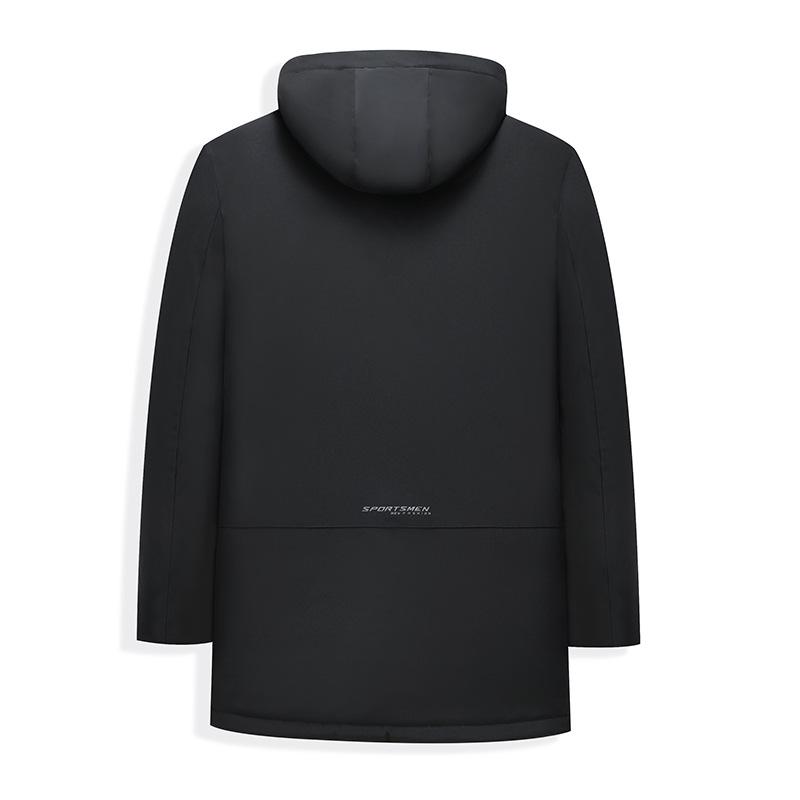 

Мужская одежда с хлопковой подкладкой Зимняя мужская утолщенная теплая куртка с хлопковой подкладкой Папины пуховые куртки с хлопковой подкладкой 5XL чёрный