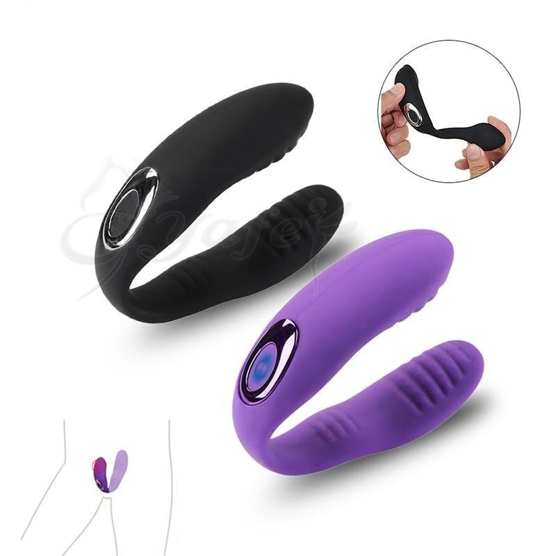 10 Speed Wearable Couples  G Spot Clitoris Sex Toy Black Purple G Spot S