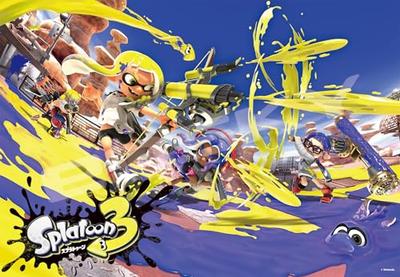 Ensky Splatoon 3 51 X 73.5 Cm Jigsaw Puzzle, 1000 Pieces, 1000T-357, Ages 3 and Up