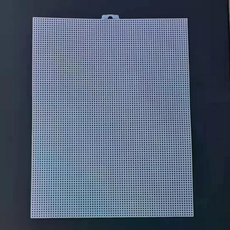 Plastic Sheets 14Count Plastic Mesh Fabric Plastic Cross Stitch Canvas Eye Mesh For Embroidery DIY Handicraft Knit