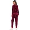 Velvet Velour Tracksuit Set Women Soft Stretch Lounge Zip Up Hoody and Jogger Pants Relaxed Sports Outfit