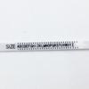 Plastic Ring Size Ruler Gauge Jewelry Finger Circle Surrounding Measuring Tool
