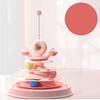 Pink Interactive Cat Toy 3 Ball Track Set Durable Safe Easy Assembly