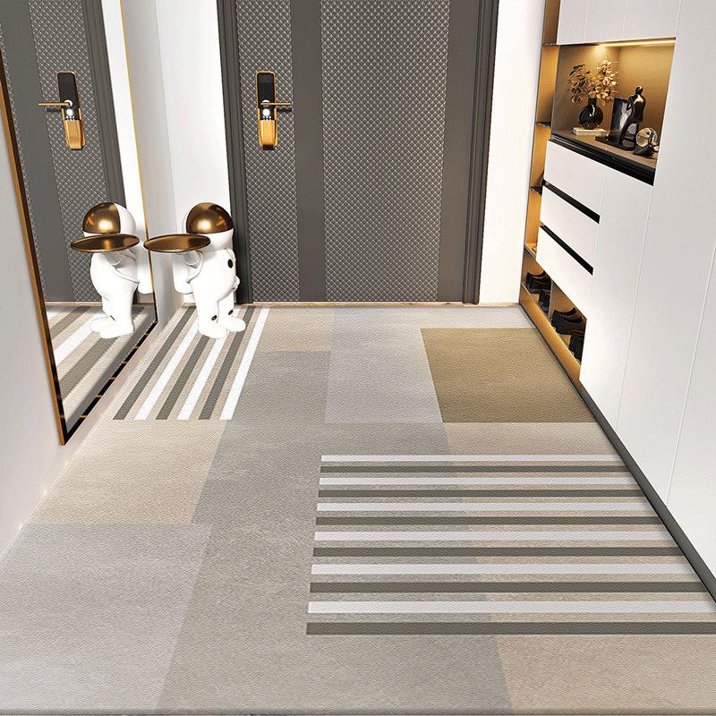 Verdickte Bodenmatte Badezimmerbodenmatte Badezimmerbodenmatte Eingangstürmatte Schlafzimmerteppichmatte