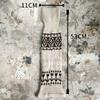 1Pair Women Autumn Winter Legwarmers Socks Retro Knitted Kneepad Leg Warmer Female Girls Pile Heap Socks Outdoor Warm Socks