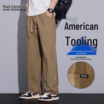 Mark Fairwhale Men's American Work Straight-Leg Cotton Pants