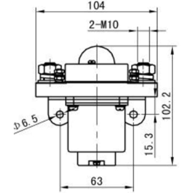 

for Golf Cart Direct MZJ-400A 36V MZJ Series Contactor Solenoid DC 36V 400A MZJ-400A DC48V