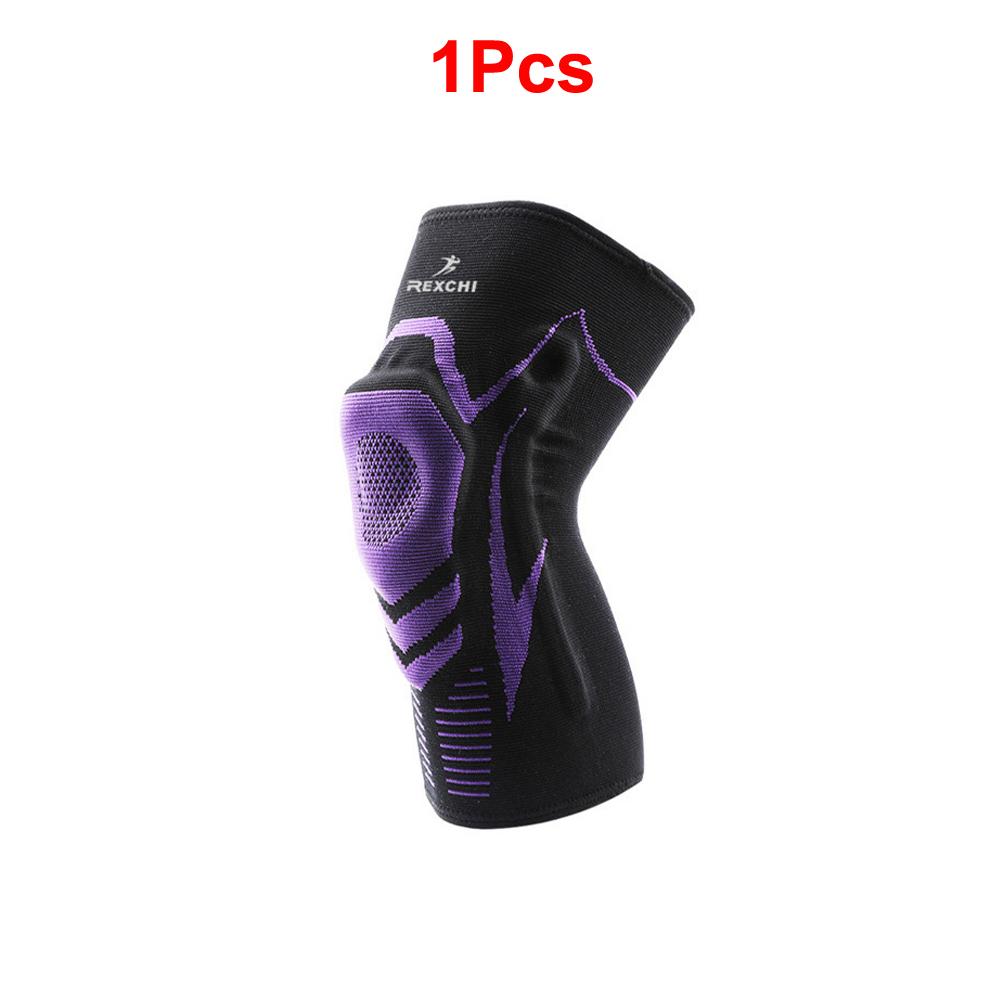 Sportliche Kompressions-Kniebandage mit Patella-Gelkissen & seitlichen Stabilisatoren zur Linderung von Meniskusrissen, Kreuzbandrissen, Arthritis und Gelenkschmerzen für Männer