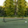 Soccer Rebounder Net, 12x6FT Iron Soccer Training Equipment, Sports Football Training Gift with Portable Bag, Volleyball Rebounder Wall Perfect for
