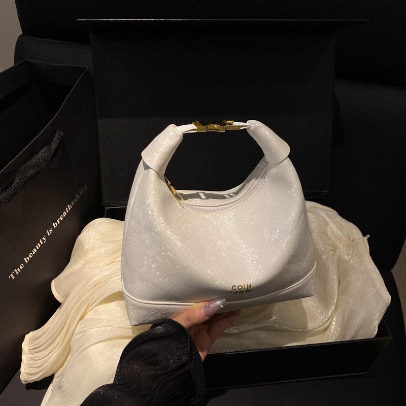 

2025 текстура зарубежный стиль большая вместимость повседневная новая простая мода однотонная для поездок на работу на плечо мессенджер сумка белый