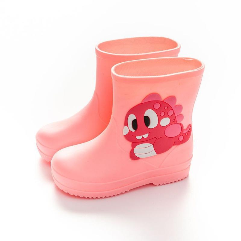Cartoon Baby Non-Slip Waterproof Rubber Rain Boots - Cute Toddler Shoes