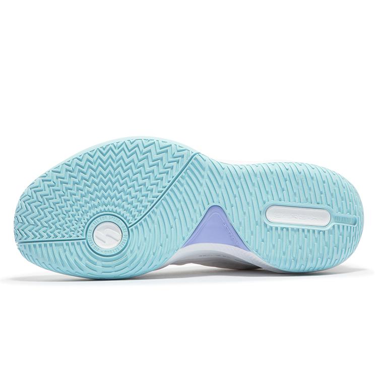 New 361° Big3 4.0 QUICK Ice Blade Low Top Basketball Shoes Women's Glacier Blue 582331105-1