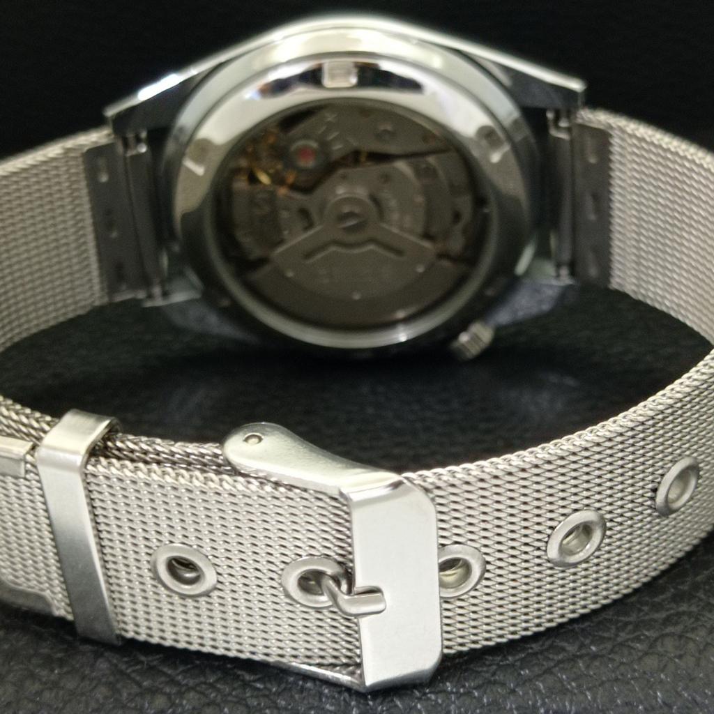 VINTAGE REFURBISHED SEIKO 5 AUTOMATIC 6309A JAPAN MENS YELLOW WATCH A441127-4 Sk-a441127