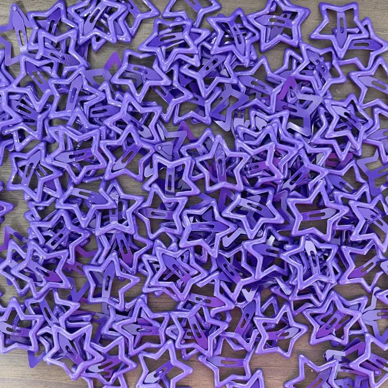 Cute Y2K Star Hairpin: Metal Bangs Clip, Dopamine Headdress