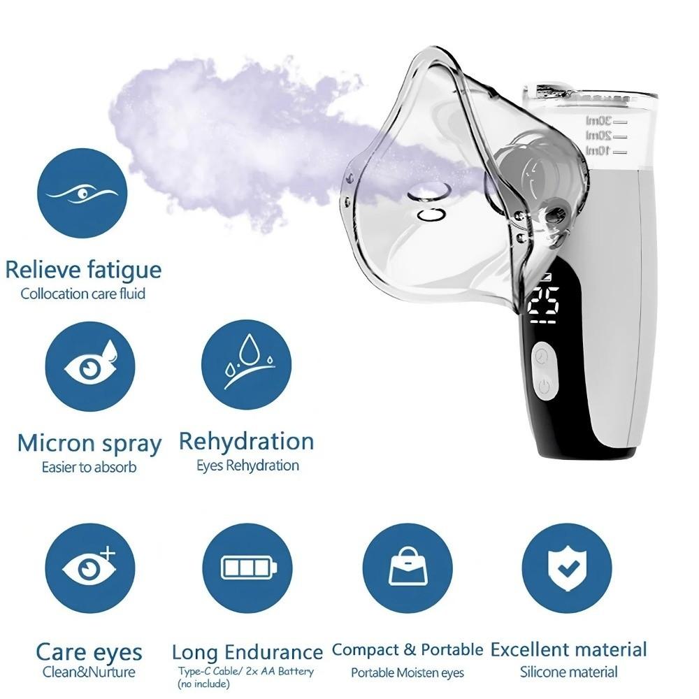Hydrating Technology Handheld  Microgrid  Atomizer Nano Mist Sprayer  Facial Care