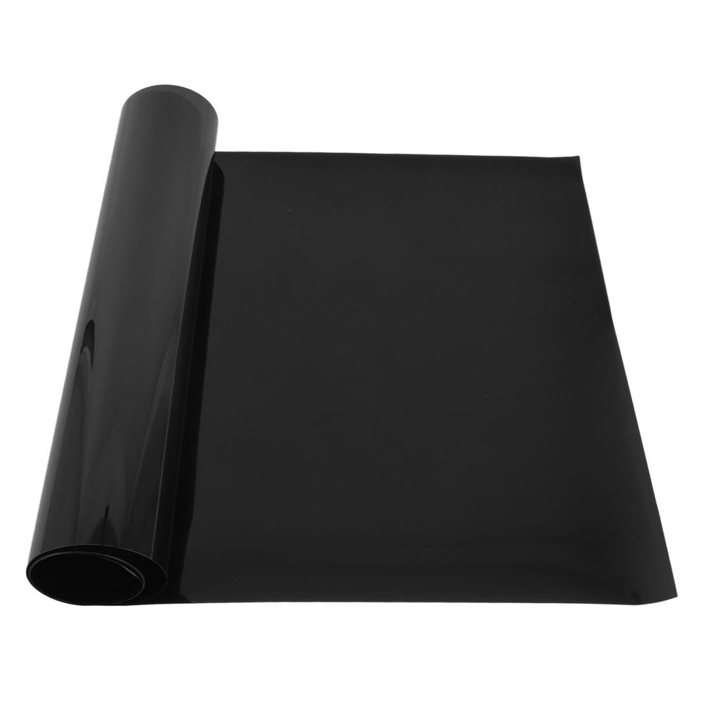 Total Blackout Window Film Anti Ultraviolet Explosion Proof Waterproof 16.3x78.7in Static Cling