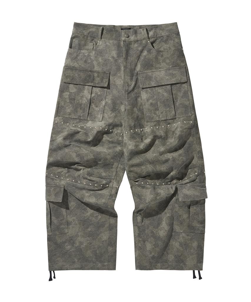 LIBERE Wide Cargo Pants / Gray