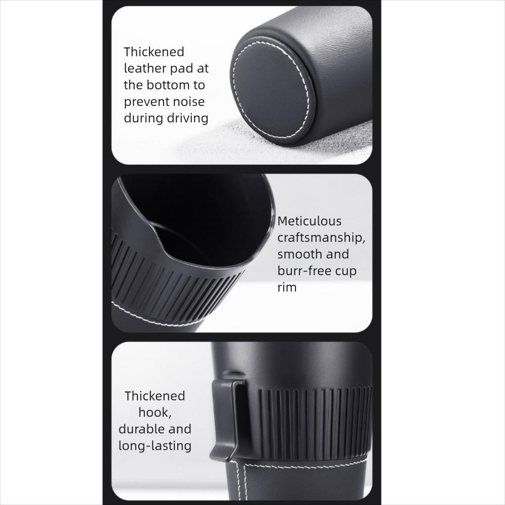 Multifunctional Cup Holder Washable Vehicle Dustbin Waste Bin Waterproof Car Trash Can  Auto Parts
