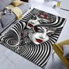 1PC Venetian Mask Print Carpet for Bedroom Living Room Bedside Sofa Floor Mat Modern Home Decor Play Area Rug Large Size