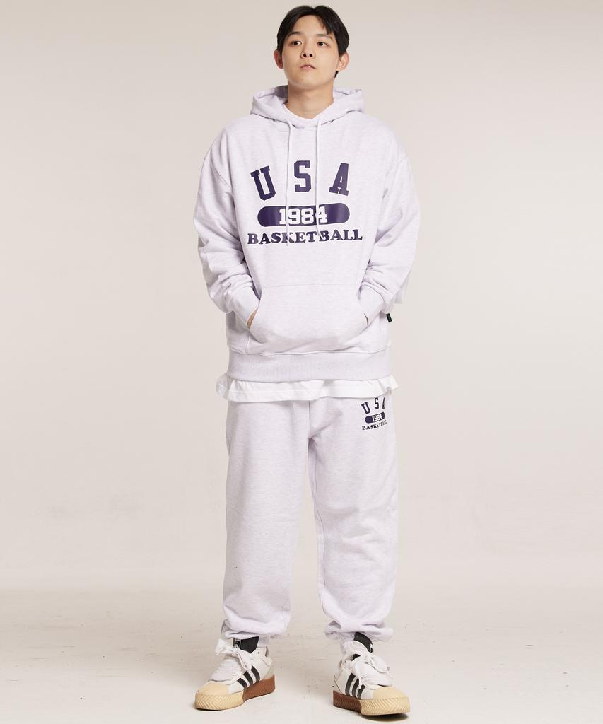 Usa Basketball Training Set Melange Navy