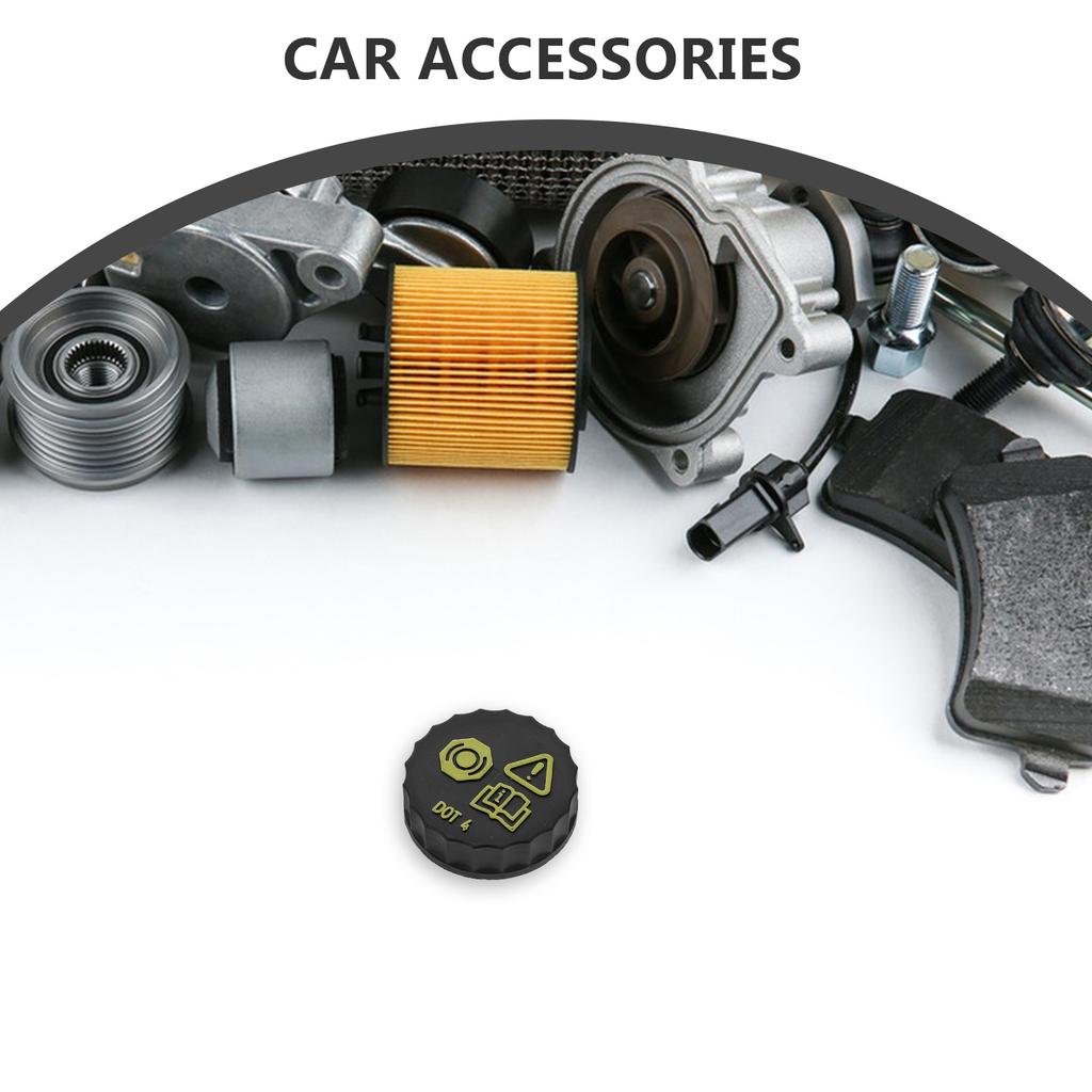 Brake Oil Filler Cap Durable Plastic Easy Installation Car Engine Seal Replacement Part Leak Prevention Cap Oil