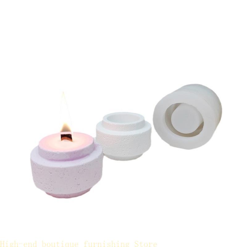  Handmade Round Molds Silicone Moulds Scented Cup Molds Plaster Molds Epoxy Resin Molds for Candle Making