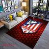 Atletico Madrid Football Club Crest Carpet Home Decor Printing Fashion Protective Pad Dormitory Decoration