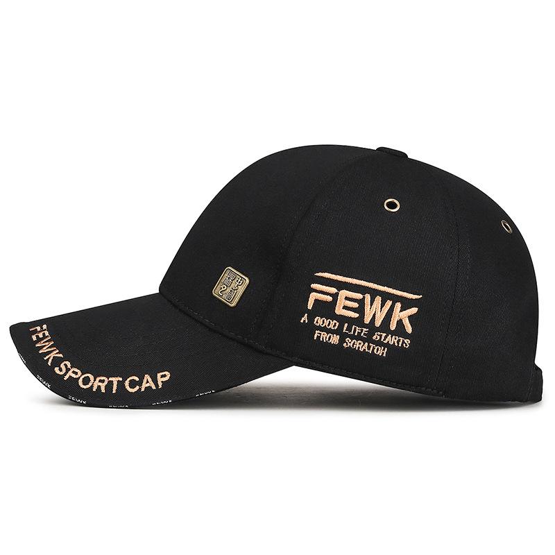 Spring Autumn Embroidered Baseball Cap Sunshade Cap for Men