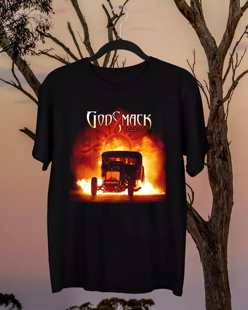 VTg Godsmack Band Black Cotton Full Size To 4XL Shirt Unisex