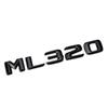 3D ABS Auto Heckklappe Badge Aufkleber Emblem ML 300 320 350 400 500 Logo Für ML300 ML350 W166 W163 W164 Zubehör