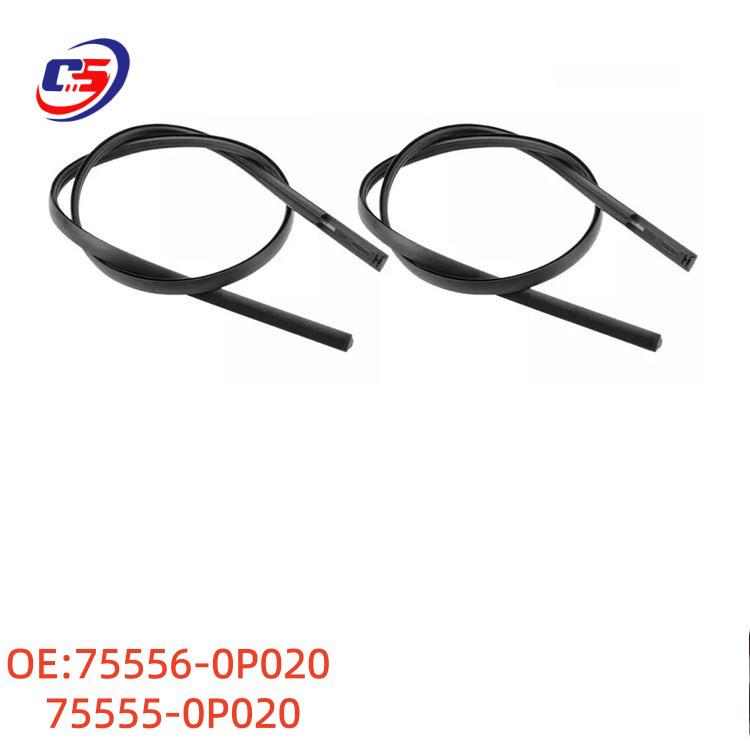 Toyota Reiz Mark X Roof Sealing Strip Gutter 75555-0P020/75556-0P020